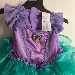 Disney Ariel little mermaid infant costume nwt 0-6 months